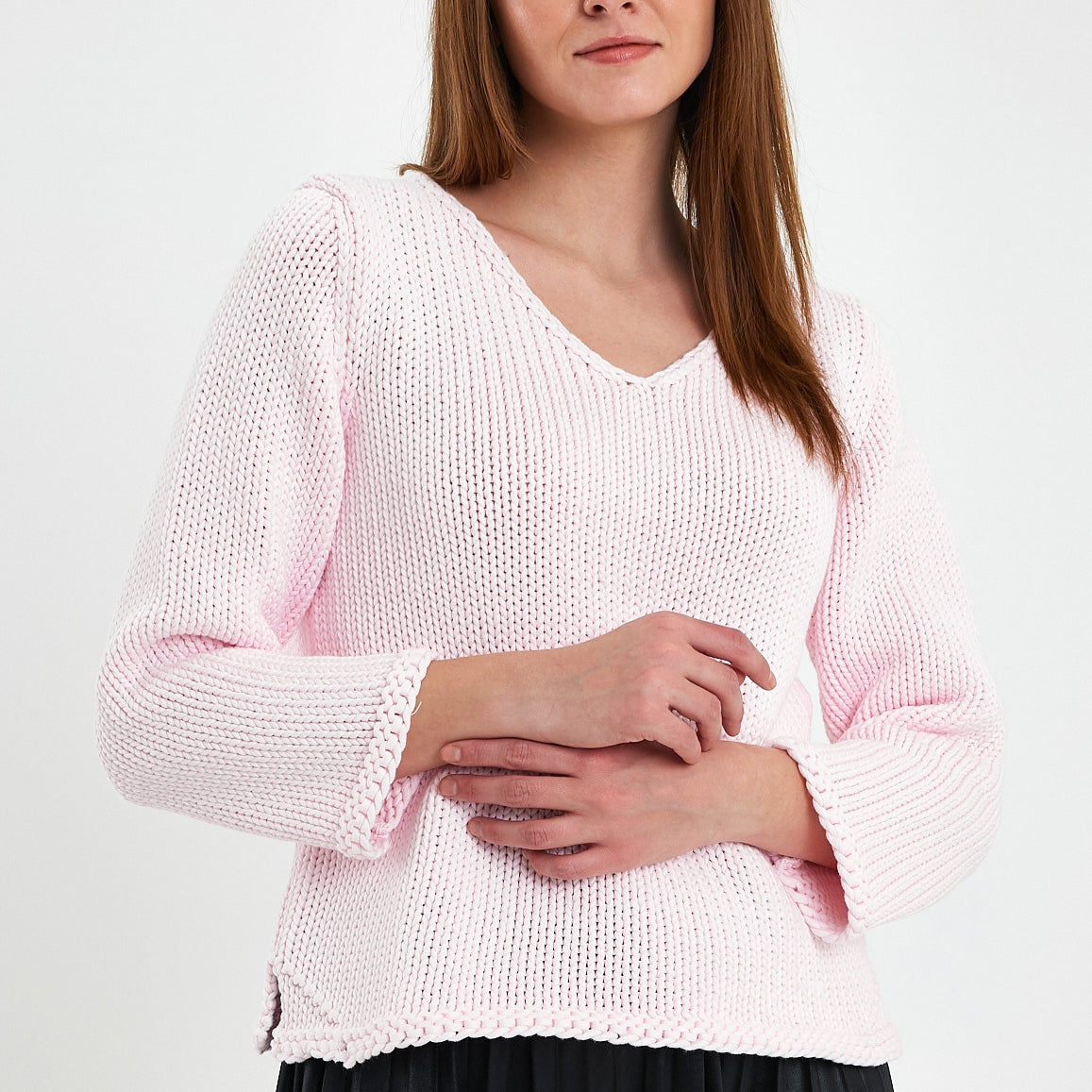 Pink Long Sleeve Pullover