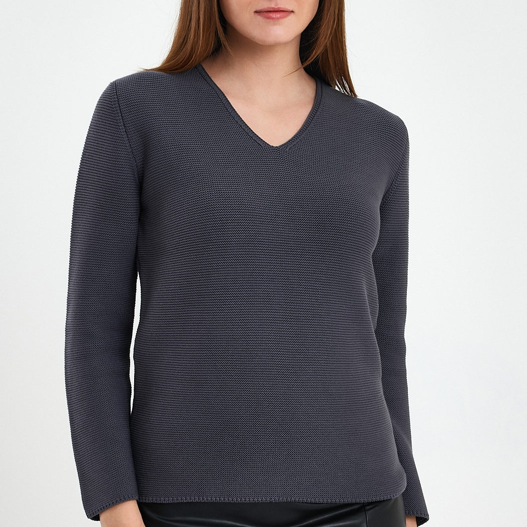 Anthracite Long Sleeve Pullover