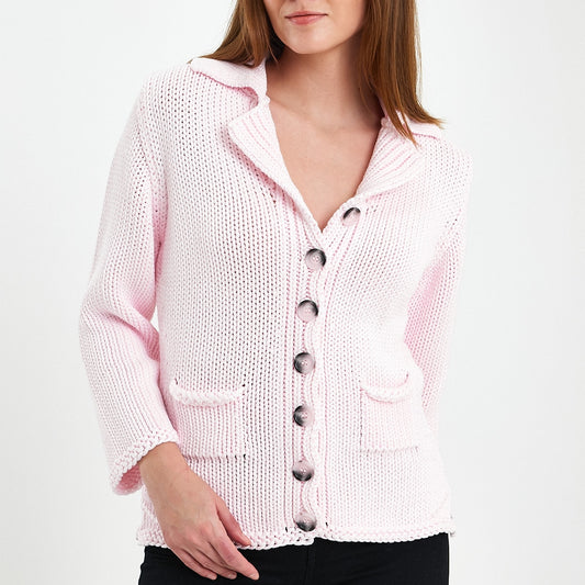 Pink Cardigan