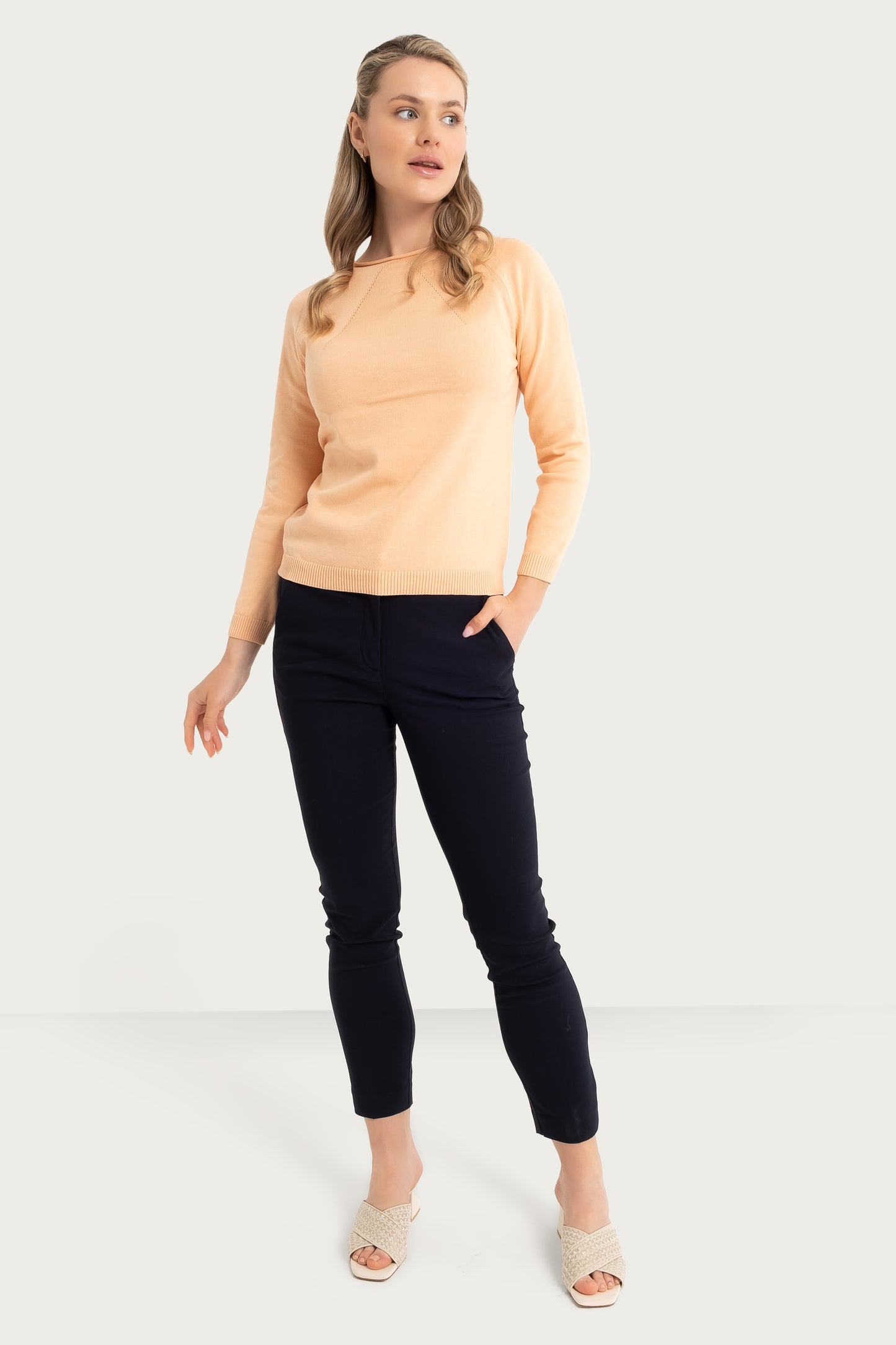 Apricot Pullover