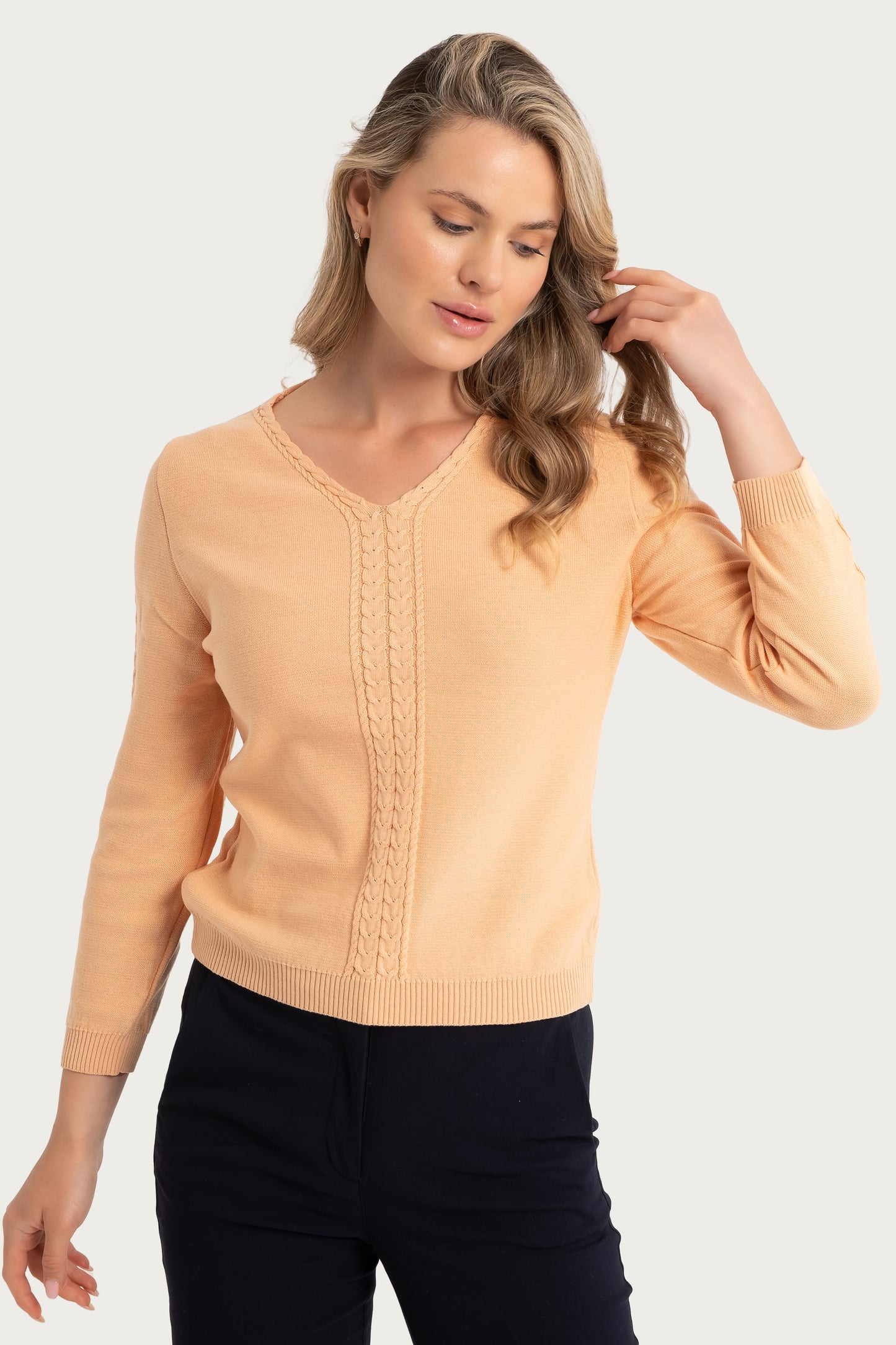 Apricot Pullover