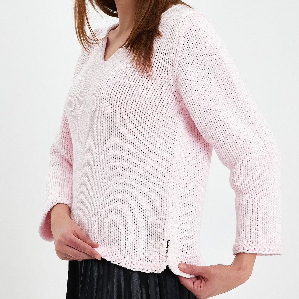 Pink Long Sleeve Pullover