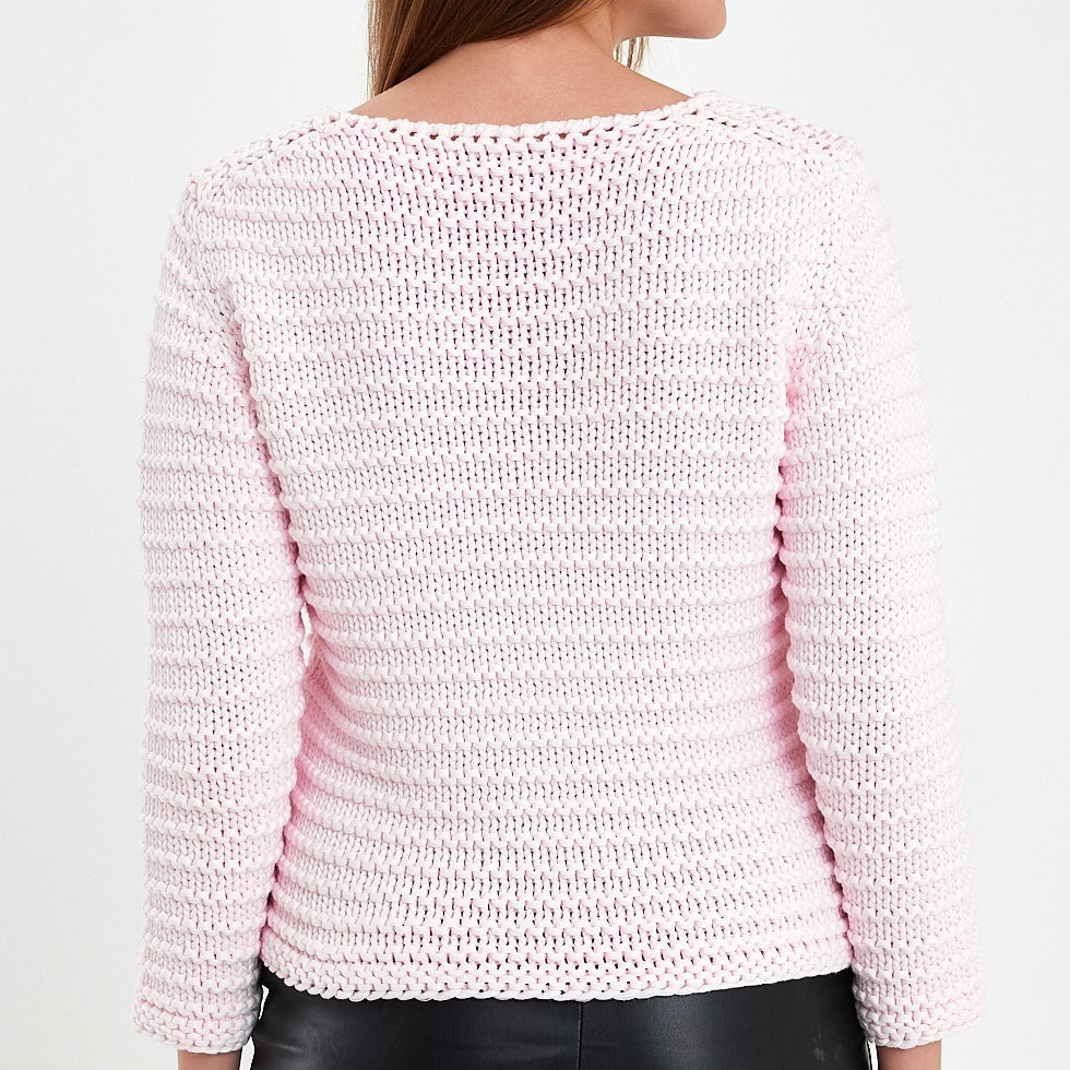 Pink Long Sleeve Pullover