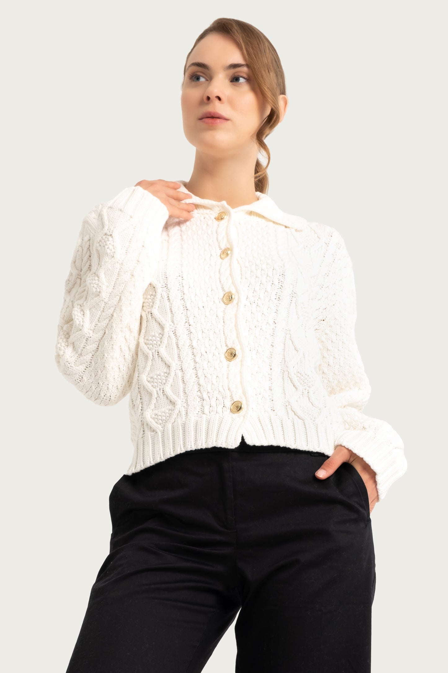 Ecru Cardigan