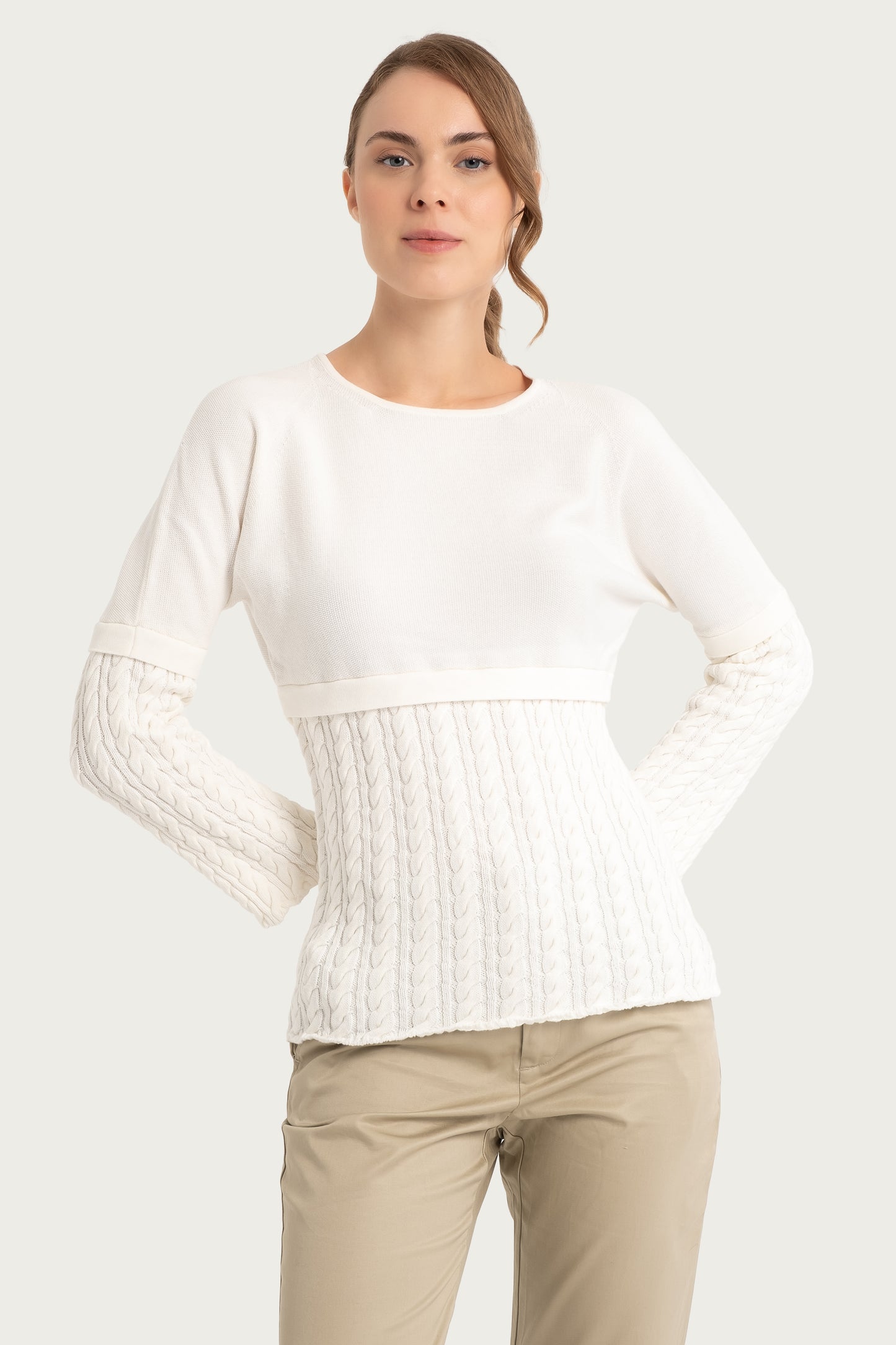 Ecru Pullover