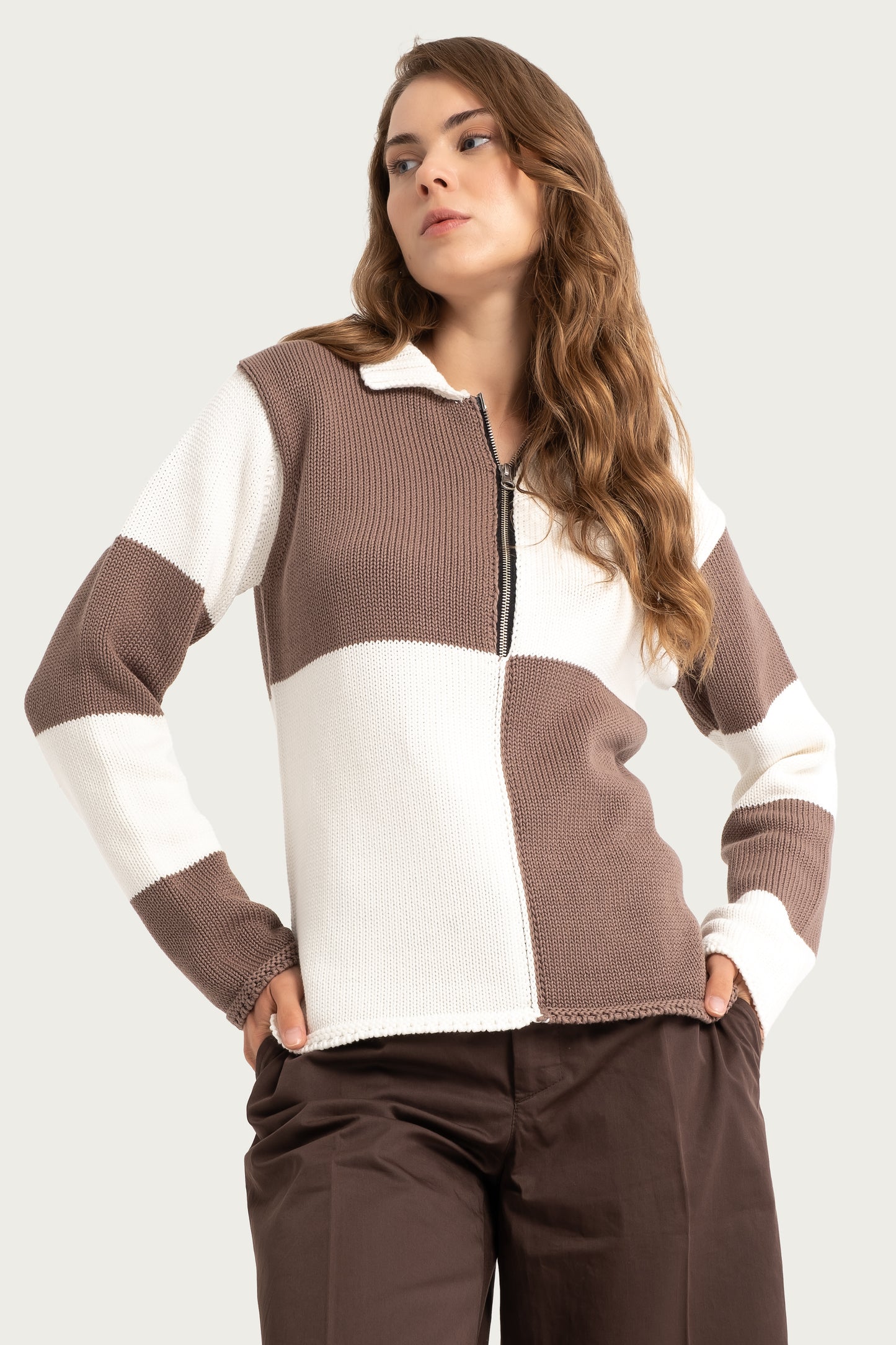 Zip-Down Pullover