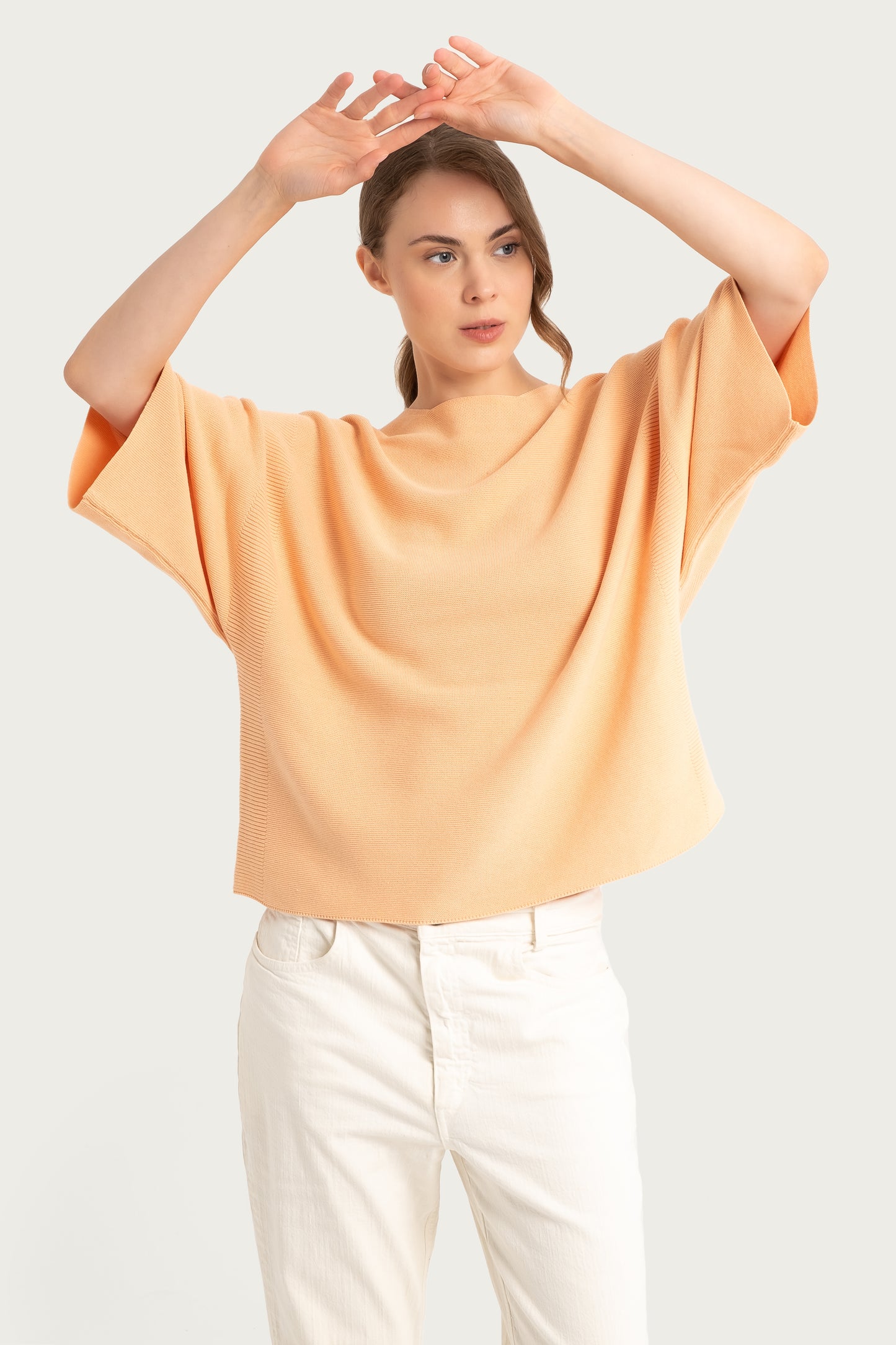 Apricot Oversize Pullover