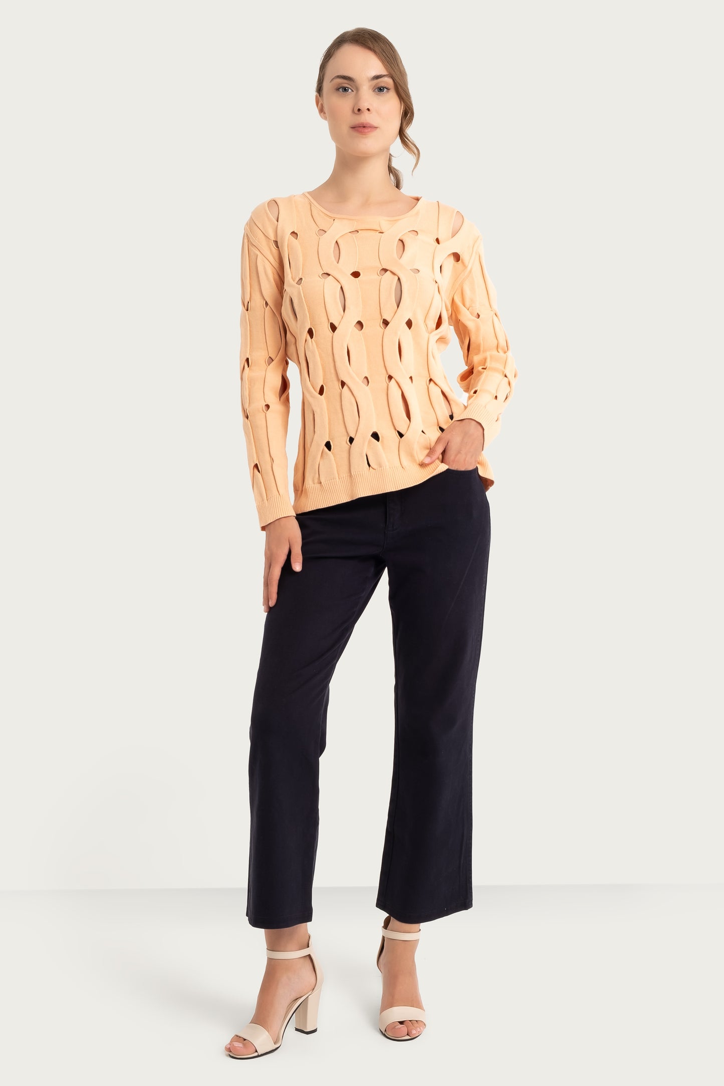 Apricot Pullover