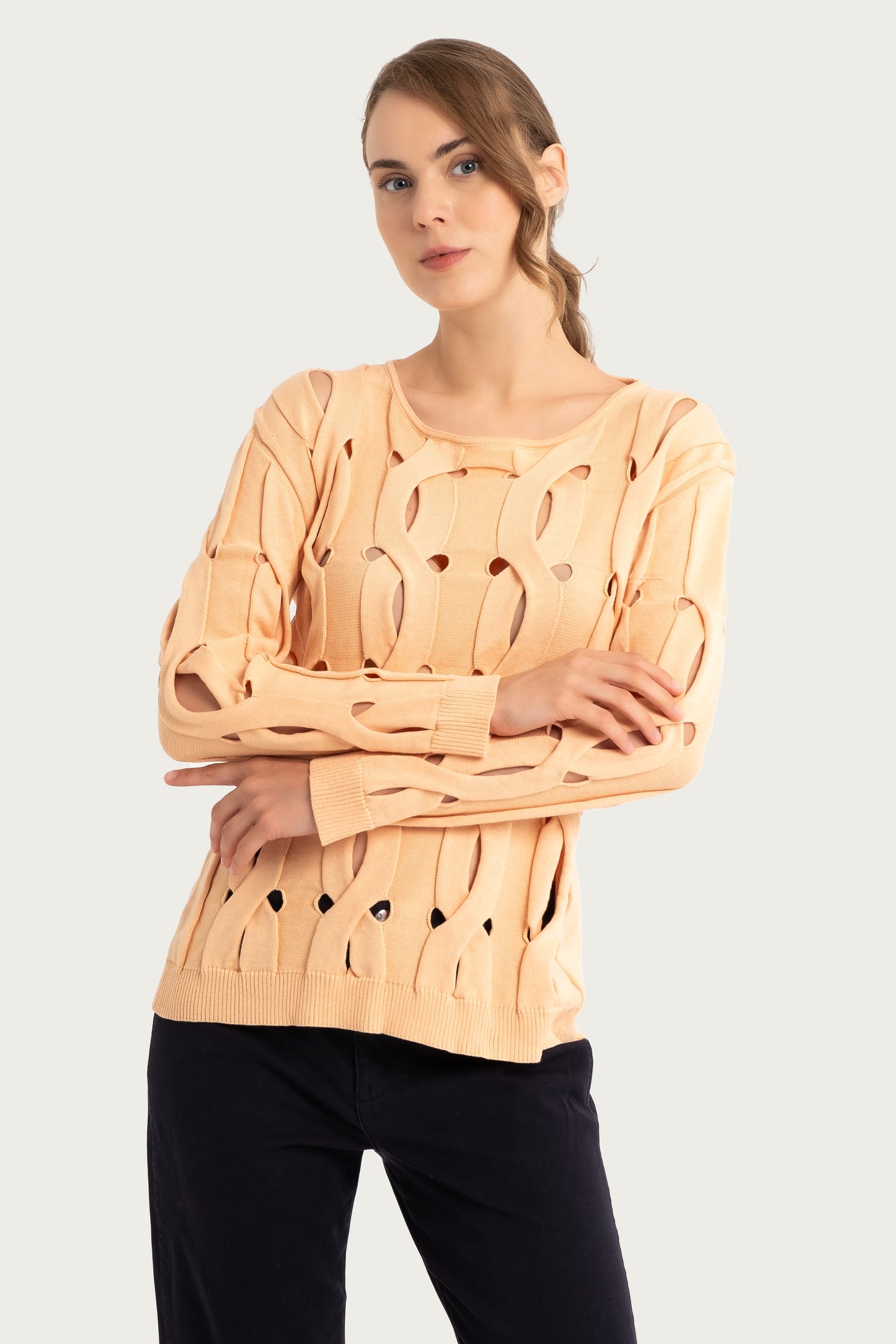 Apricot Pullover