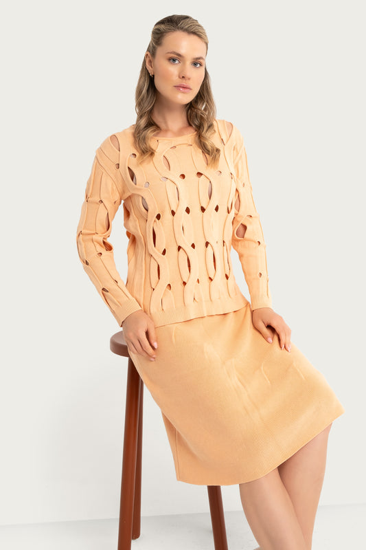 Apricot Pullover